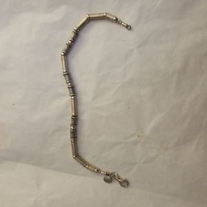 Retired Silpada Polished & Matte Sterling Bracelet